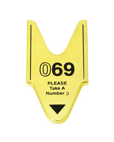 promotional new design mean folk 69 ticket number pin pins patches