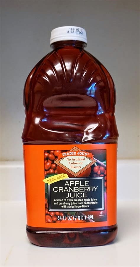 Exploring Trader Joes Trader Joes Apple Cranberry Juice