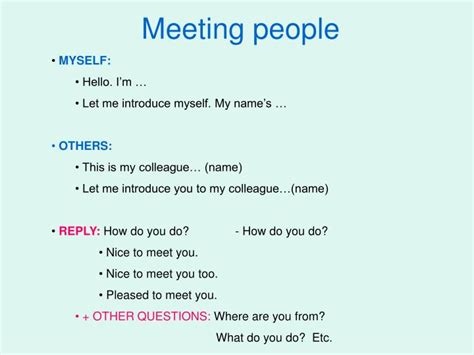 Includes step by step instructions on how to write, tips, and sample letter. How To Introduce Yourself To A Fellow Colleagues - How To ...