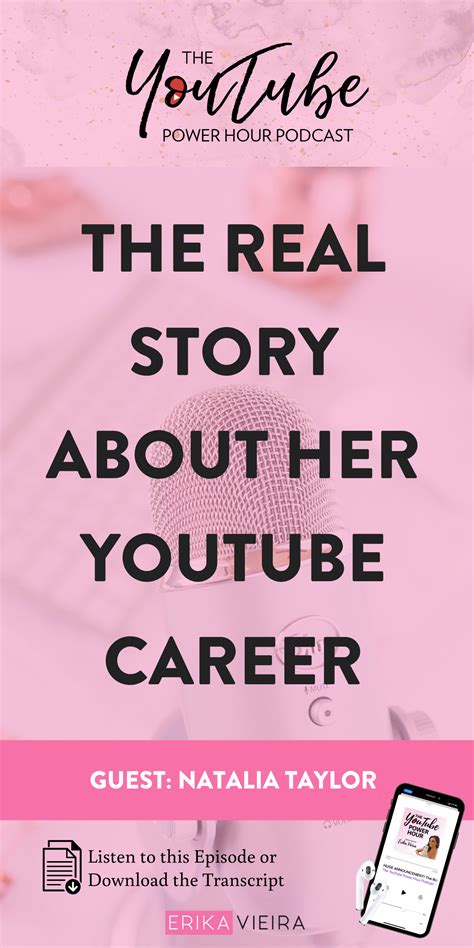 Natalia Taylor Exposes The Real Story About Her Youtube Career Erika
