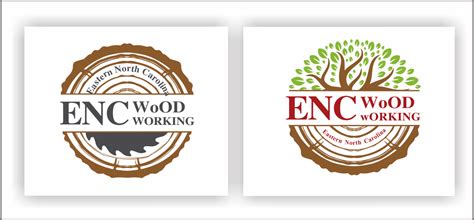 Bold Masculine Woodworking Logo Design For Enc Woodworking By Udaya G