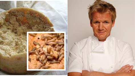Watch Gordon Ramsay Eat The Worlds Most Dangerous Maggot Filled Cheese