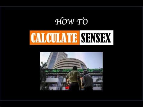 How To Calculate Sensex In Excel Youtube