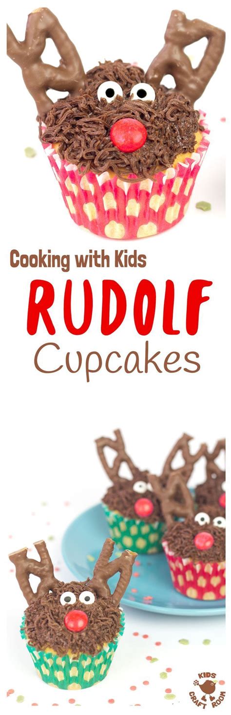 Choose the right recipes, and your loved ones will remember you forever. Cute 'N' Tasty Reindeer Cupcakes | Christmas recipes for kids, Christmas recipes easy, Reindeer ...