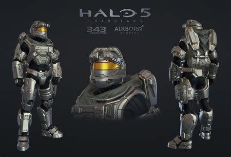 Halo 5 Multiplayer Armor Jun A266 Airborn Studios Halo 5 Halo Armor