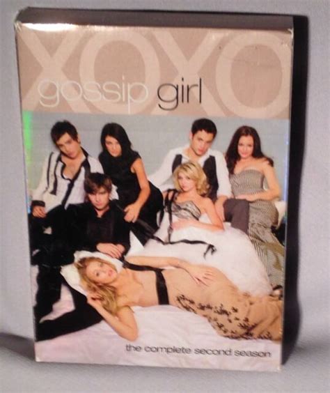 dvd gossip girl complete season 2 box set 7 discs ebay