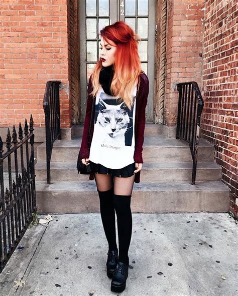 Maria Mariathewitch • Instagram Photos And Videos Grunge Fashion