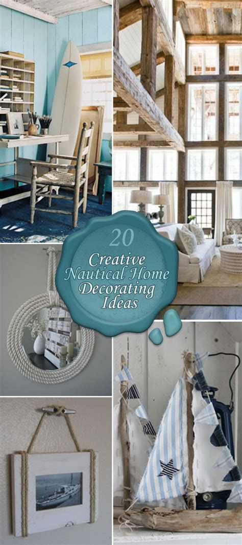 20 Creative Nautical Home Decorating Ideas Hative