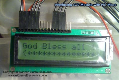 Interfacing Lcd Modules With Pic Microcontrollers