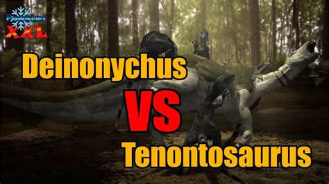 Deinonychus Vs Tenontosaurus Jurassic Fight Club Youtube