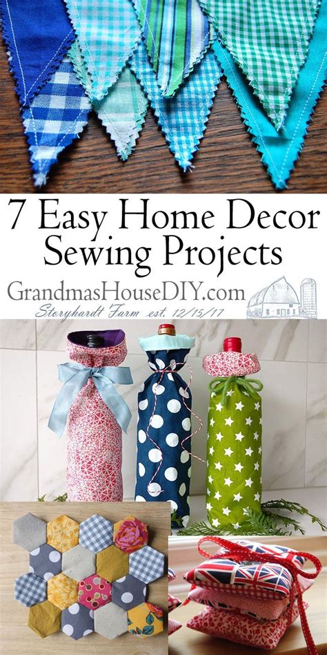 Home Decorating Sewing Projects Best Diy Projects For Home Decorating