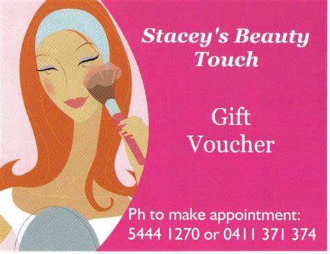 Gift Vouchers Beauty Wave Staceys Beauty Touch