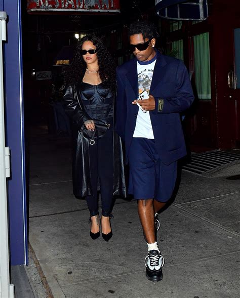 Rihanna And Asap Rocky Dress Up For Date Night Vogue