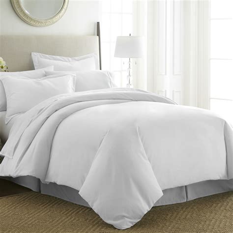 Hotel Collection Premium Ultra Soft 3 Piece Duvet Cover Set White