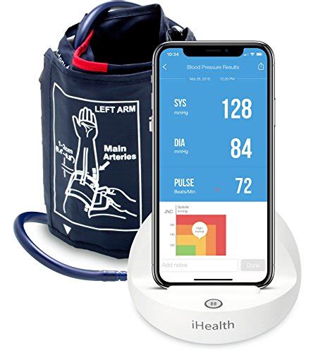 Ihealth Feel Wireless Upper Arm Blood Pressure Monitor For Apple And