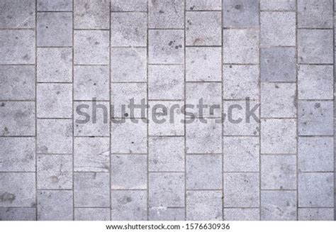 Gray Bricks Grid Floor Texture Background Stock Photo 1576630936