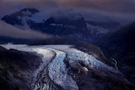 Snowy Mountain Glacier Nature Landscape Hd Wallpaper Wallpaper Flare