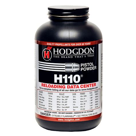 Hodgdon Powder H110 1lb Bruno Shooters Supply