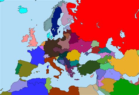 Alternate Europe Map By Historianmapper On Deviantart