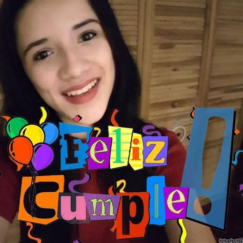 Postal De Feliz Cumpleaños Con Letras En Colores Serpentinas Y Globos