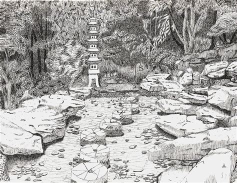 Zen Garden Drawing At Explore Collection Of Zen