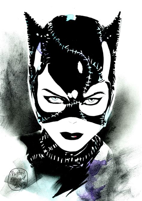 Catwoman In Shelton Bryants Catwoman Comic Art Gallery Room