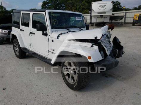 2017 Jeep Wrangler Vin 1c4hjweg3hl581674 From The Usa Plc Group