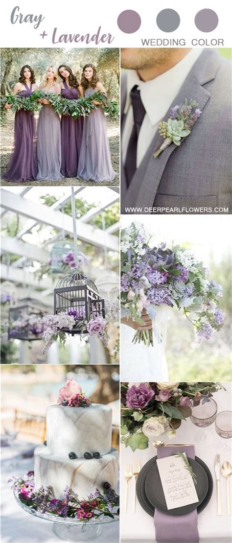 Top 8 Grey Wedding Color Palette Ideas Deer Pearl Flowers