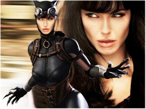 Angelina Jolie As Catwoman By Evilmaybe Angelina Jolie