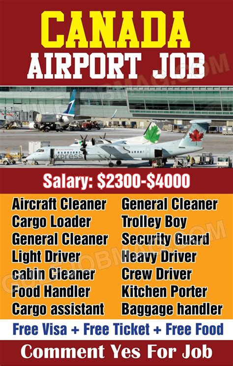 You will manage the day to day operations and deliver operational excellence. Canada Airport Vacancy - Gulf Job Mag