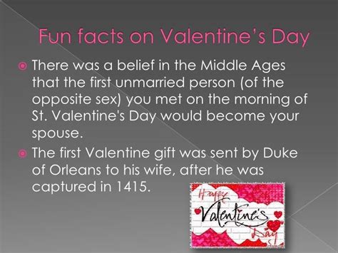Valentines Day Fun Facts