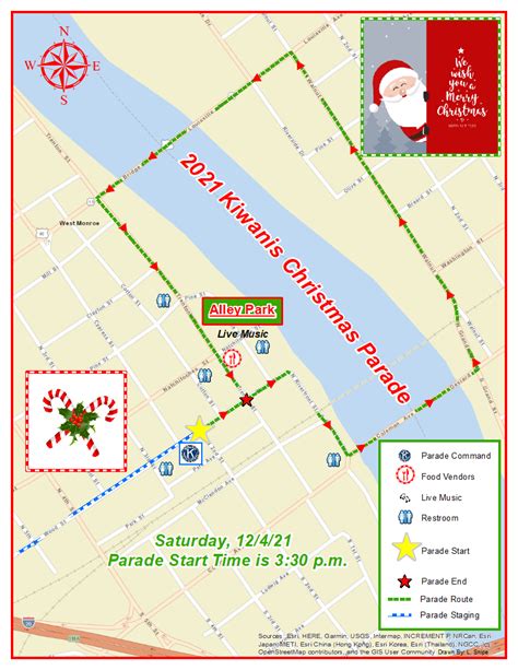 City Of West Monroe Announces Christmas Parade Street Closures