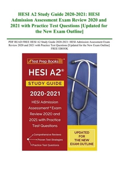 Pdf Read Free Hesi A2 Study Guide 2020 2021 Hesi Admission Assessment