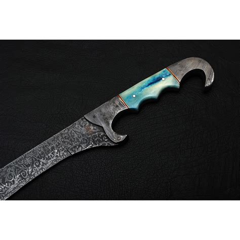 Damascus Machete Sword 9224 Black Forge Knives Touch Of Modern