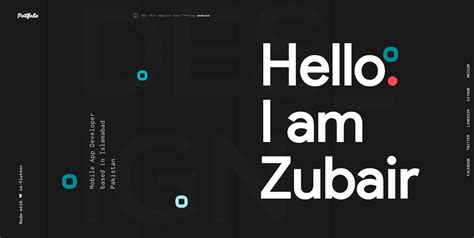 Portfolio Template · Github Topics · Github