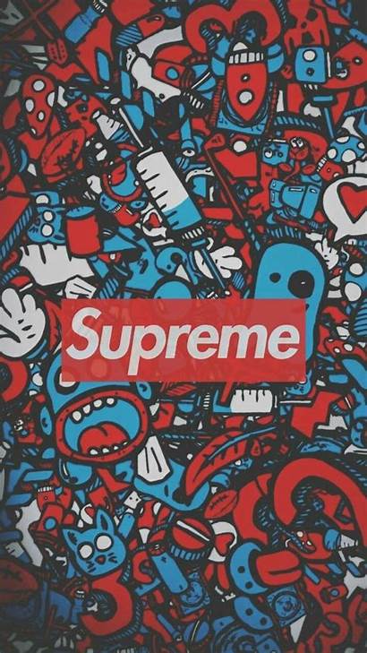 Supreme Graffiti Iphone Nike Trippy Pop Cartoon