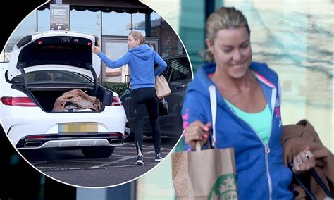 Natalie Lowe Raises Eyebrows As She Parks In Disabled Bay Daily Mail Online