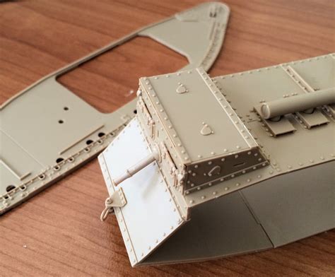 The Modelling News Takoms Wwi British Mkiv Male Part 1 Building