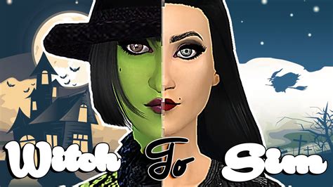 The Sims 4 Create A Sim Witch To Sim Youtube