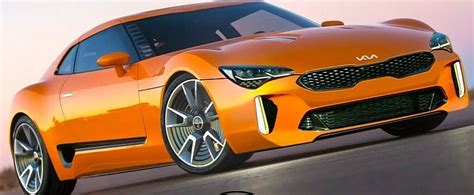 kia stinger gt morphs into coupe body turns south korean muscle car material autoevolution