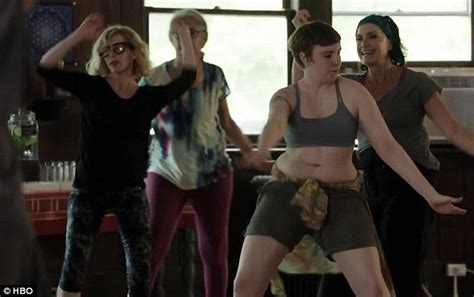 Lena Dunham Strips Down To Sports Bra In Girls Trailer For Season Five