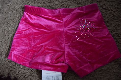 The Zone Z200 Twist Velvet Hipster Gymnastic Shorts All Colourssizes