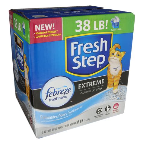 Fresh Step Extreme With Febreze Clumping Cat Litter Shop Cats At H E B