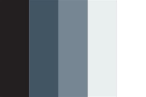 Neutrals Grey Color Palette