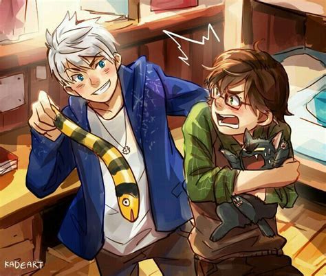 Jack Frost X Hiccup The Big Four Disney Crossovers How Train Your