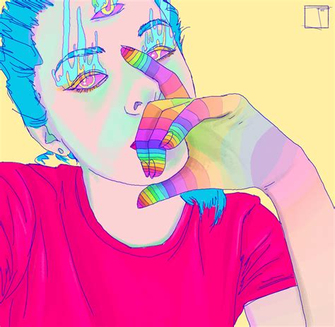 Digital Art Portrait Gif By Phazed Find Share On Giphy