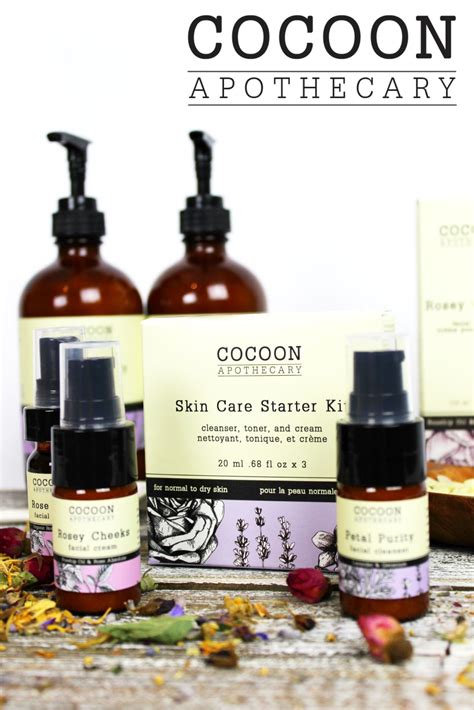 Skin Care Starter Kit 35 Cocoon Apothecary Skin Care Made Using 100
