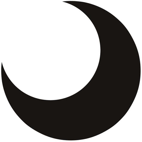 Moon Clipart Black And White Free Download On Clipartmag