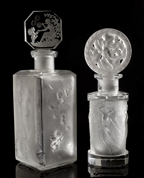 Sold Price Hoffman Art Deco Nude Perfume Bottles February