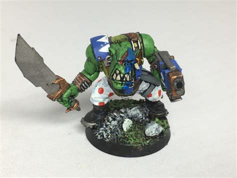 9 Shades Of Green How To Paint Ork Skin The Brush And Boltgun